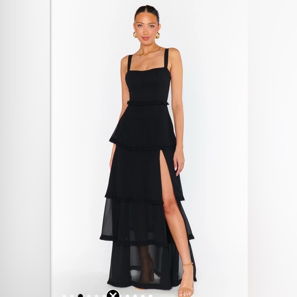 NWOT show me your MUMU - Lady Corset Dress size small color black - Picture 2 of 5